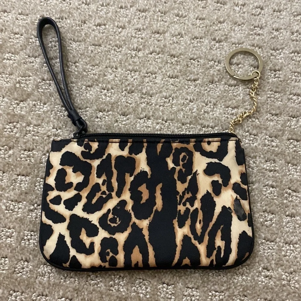 Victoria’s Secret leopard print wristlet